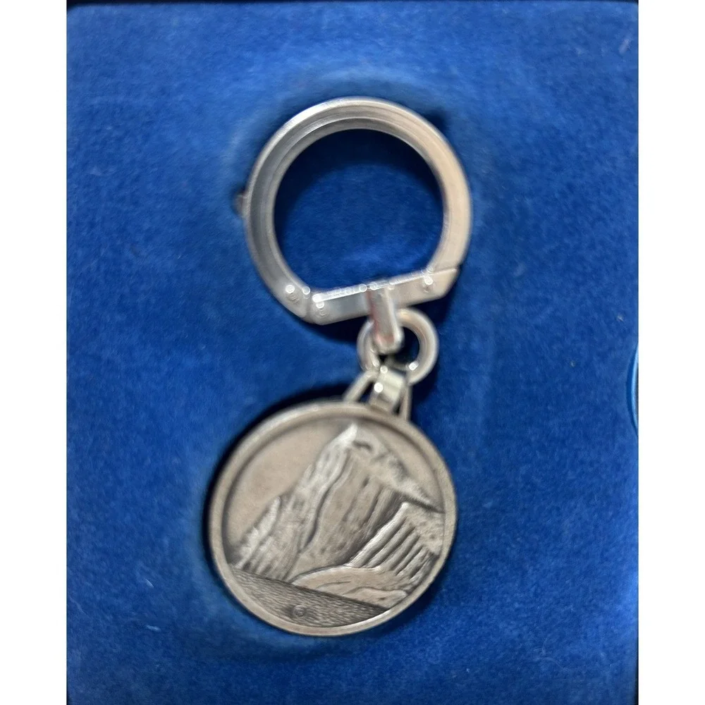 Prudential Insurance 100 Year Anniversary 1875-1975 Silver Coin Key Chain Box